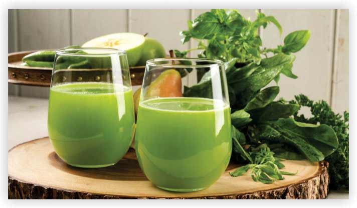 Basil juice