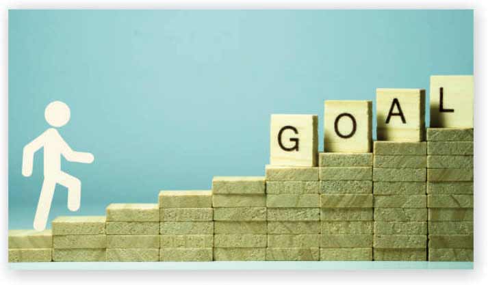 BE GOAL-ORIENTED: