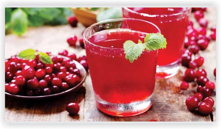 Cranberry juice